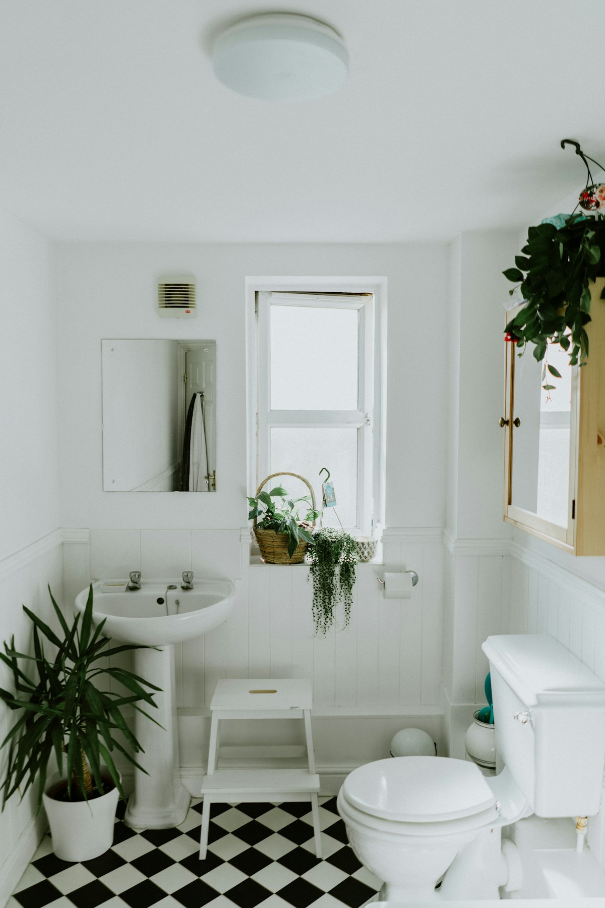 Clean bathroom facility