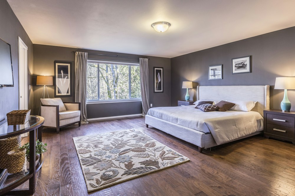 Modern comfortable bed